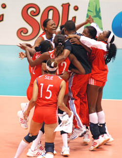 Cuba female volleyball team
